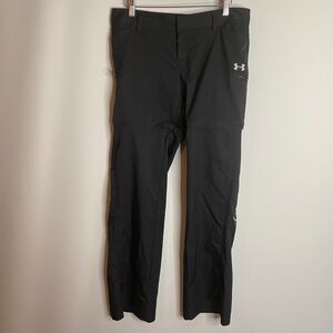 Under Armour Heatgear Semi Fit Convertible Pants Womens Size 10